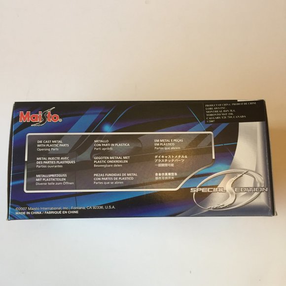 Maisto 1999 Shelby Series 1 Special Edition 1:24 Scale Die-Cast Replica Car Blue - Picture 7 of 9